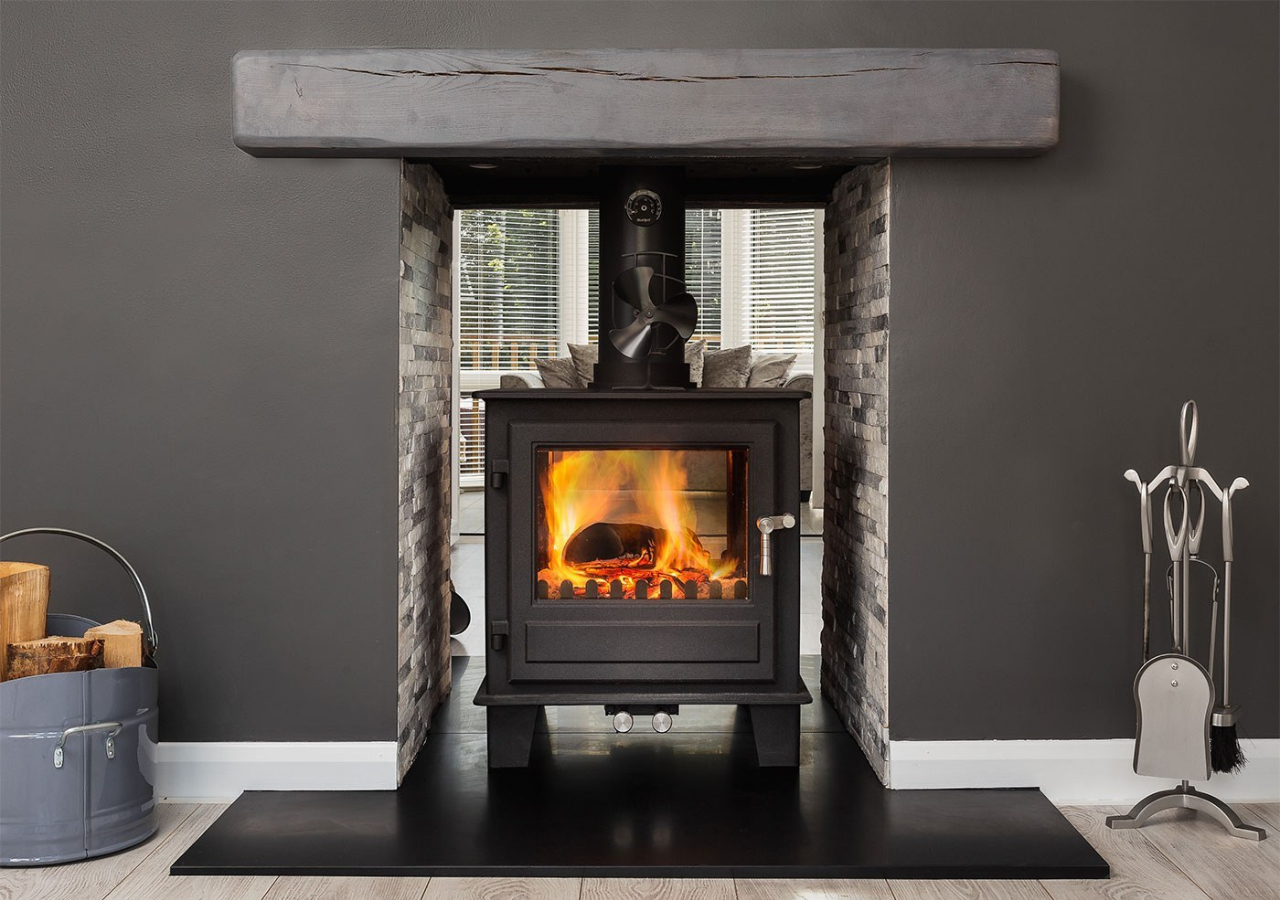 Clock Blithfield DS Multifuel Stove