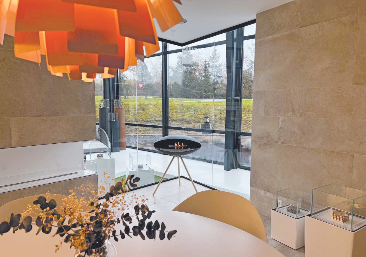 Decoflame Espoo Bio Ethanol Free Standing