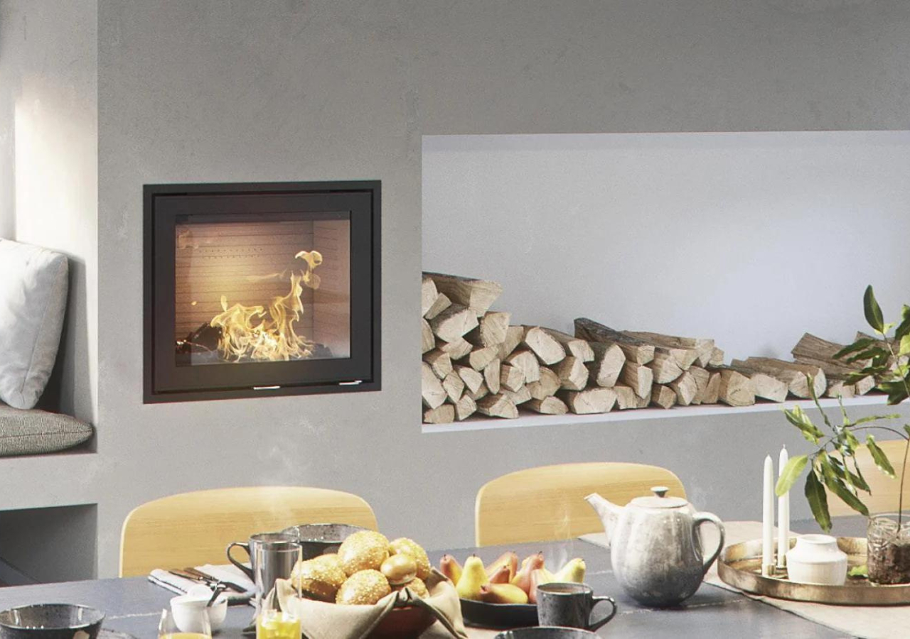 Rais 600-1 Wood Burning Inset